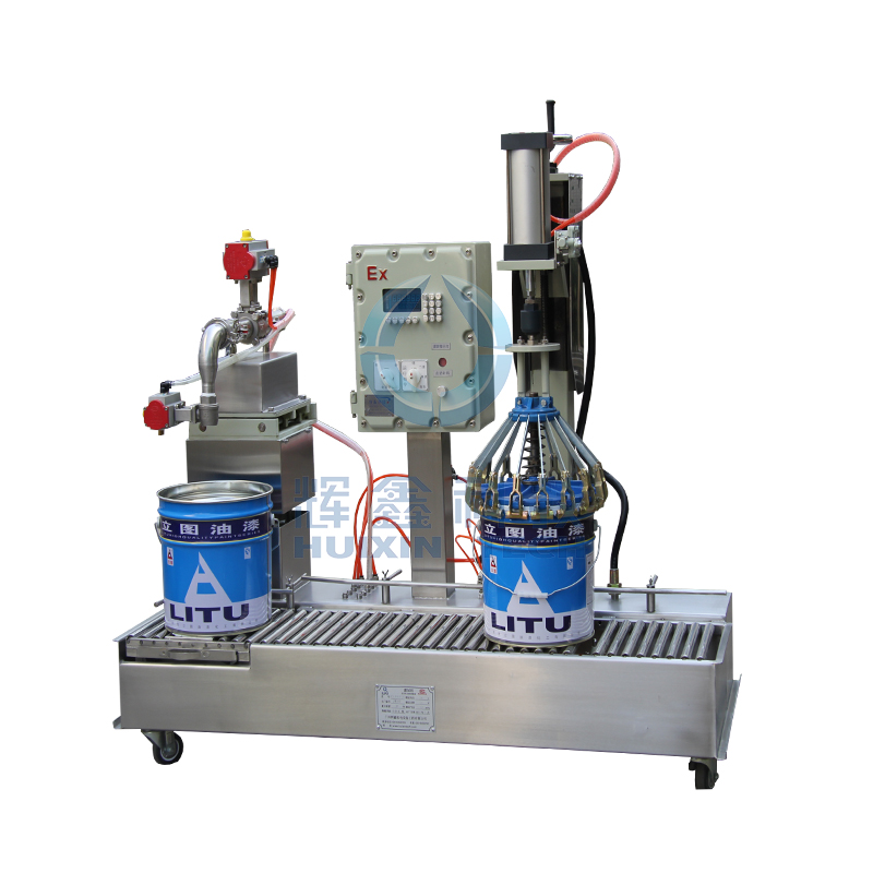 DCS30AGYFBI Automatic Liquid Filling Capping Machine