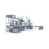 DCSZD5B8JGFYFB Fully Automatic Filling Capping Machine in Line / Filling Line 8-