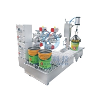 DCS30AGYFBII Double-Head Automatic Liquid Filling Capping Machine-A014